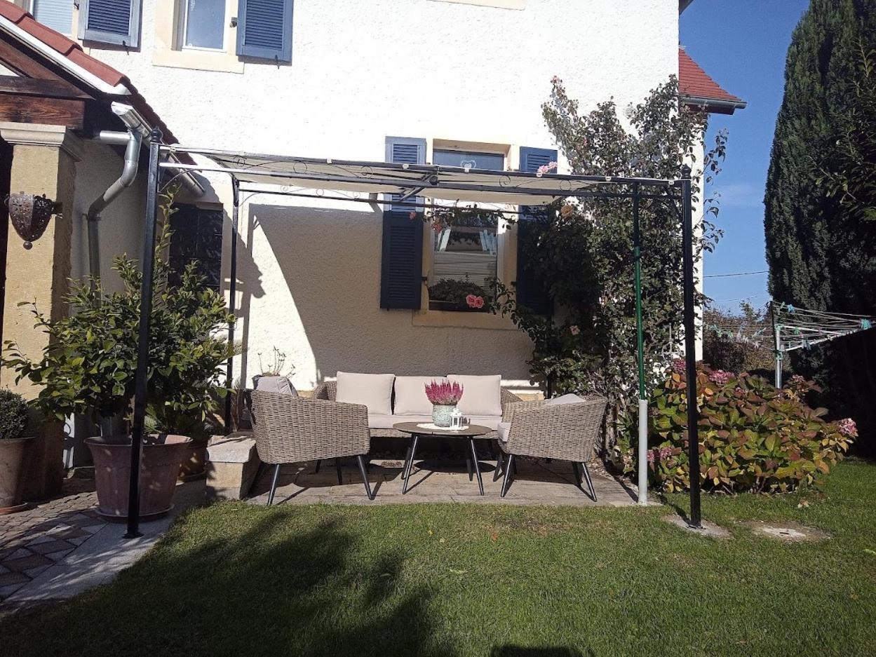 Ferienwohnung Am Kurpark Ostrau Bad Schandau Ngoại thất bức ảnh